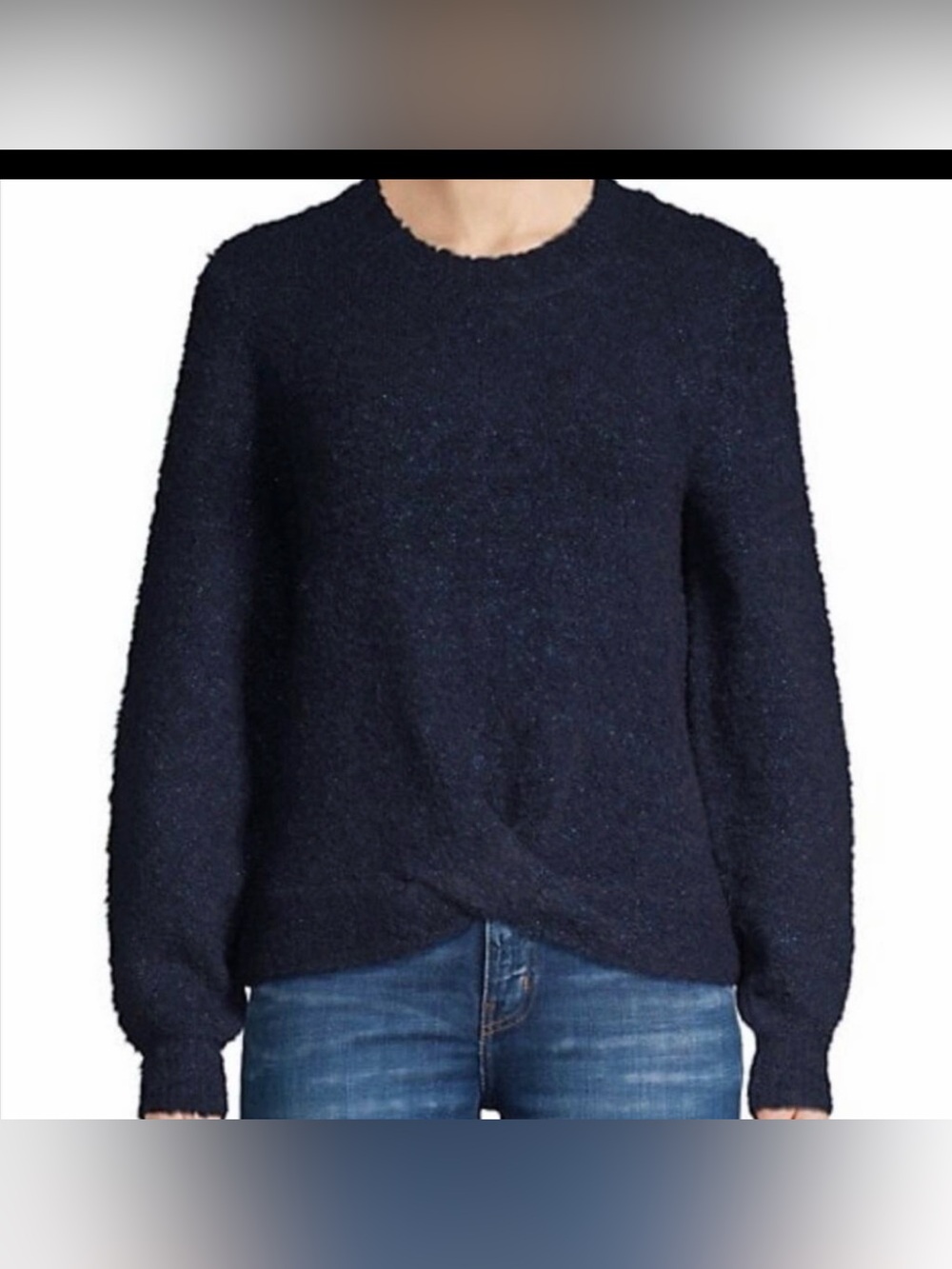 🦋Joie Metallic Sweater